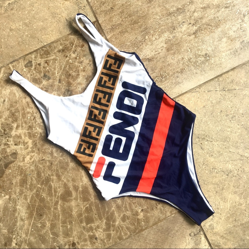 Fendi x FILA One piece Swimsuit